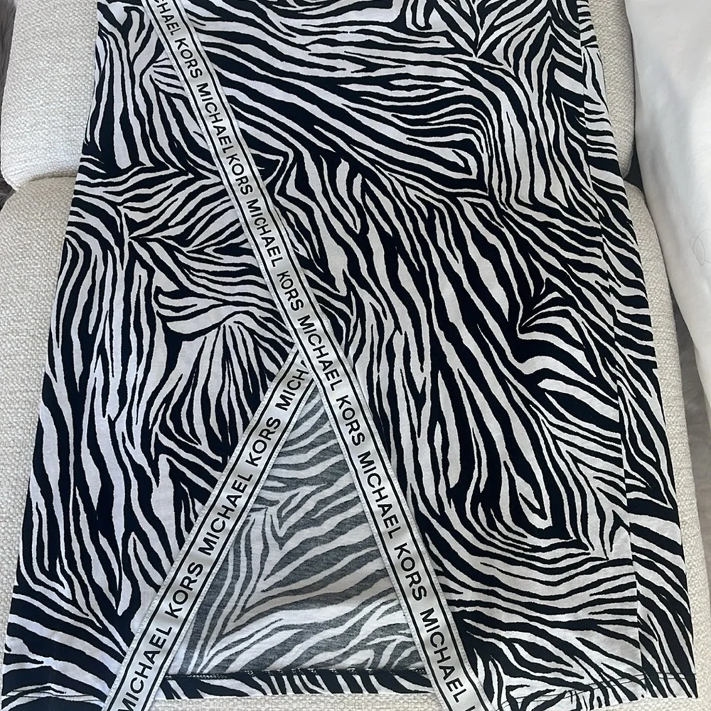Michael Kors zebra midi dress size S - Picture 5 of 5